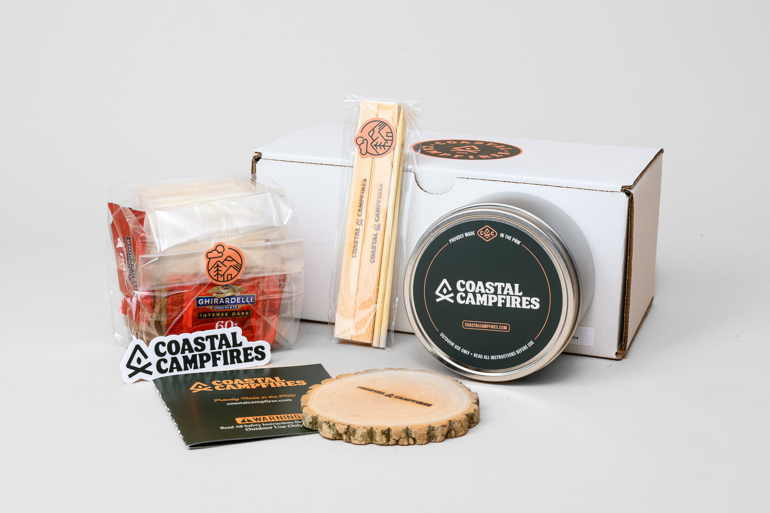 Coastal Campfires' Gourmet S'mores Kit