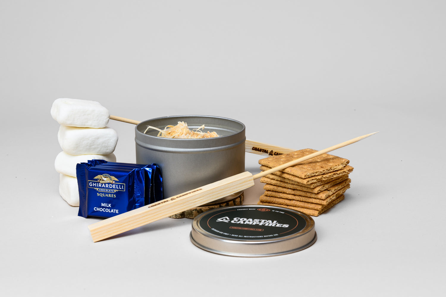 Coastal Campfires' Gourmet S'mores Kit