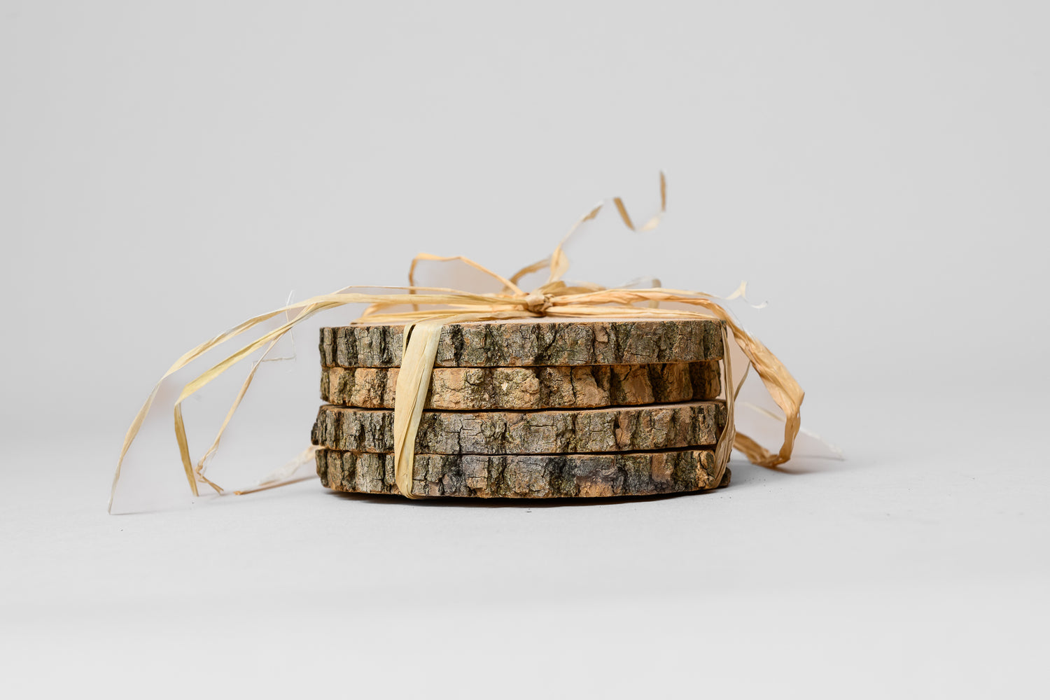 Coastal Campfires' Live Edge Coasters (4-pack)