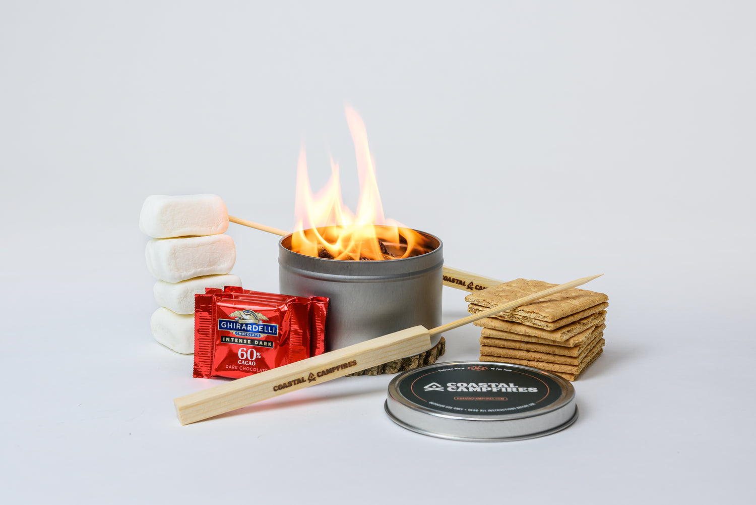 Coastal Campfires' Mini Roasters (4-Pack)