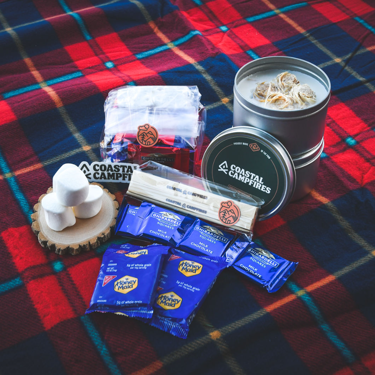 Coastal Campfires' Gourmet S'mores Kit